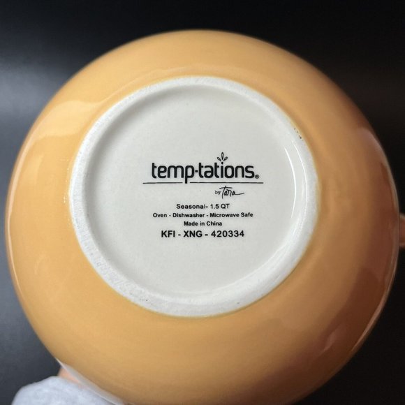 Temp-Tations by Tara SEASONAL Reindeer 1.5 Qt Pitcher  KFI-XNG-420334 Imperfect - Picture 6 of 6